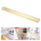3pcs Math Ruler Measuring Tool Geometry Tool Brass Math Class Measuring Ruler 4