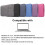 Capa protetora fina para laptop de 13 polegadas, compatível com MacBook Pro, à prova d'água e com bolso. 6