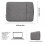 Capa protetora fina para laptop de 13 polegadas, compatível com MacBook Pro, à prova d'água e com bolso. 5