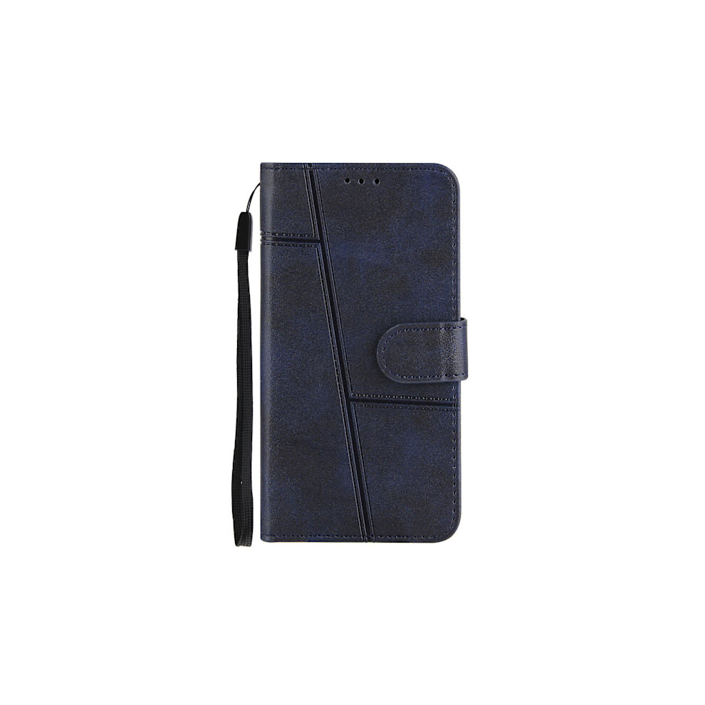 Case For Compatible With Samsung Galaxy S21 Ultra 5G Cover Case Flip Magnetic Closure Kickstand Blue 9499224634350