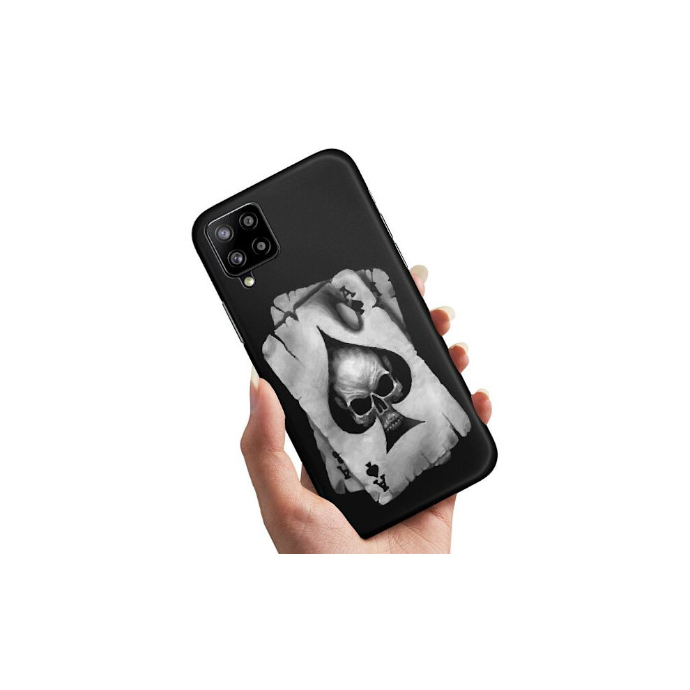 Compatible With Samsung Galaxy A12 - Case/Mobile Case Skull Card Deck 9499224634121