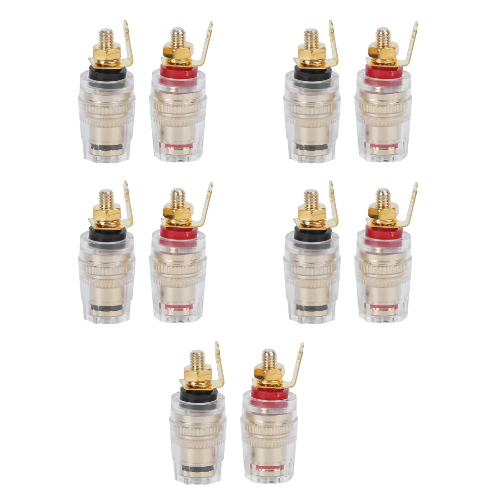 Terminal Binding Post, Reliable Bronze External Pc Insulation Banana Jack Connector Socket For Amplifier 9499224634534