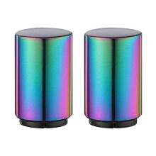Kayannuo2PC automata üvegnyitó prés, multifunkcionális rozsdamentes acél sörösüvegnyitó otthoni kellékek (D)