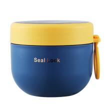Biudunm Soup Cup Contenant à soupe à emporter Gobelet isotherme avec couvercle Bouteille à soupe Porte-gruau portable Boîte à lunch B