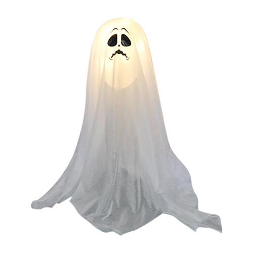 Εκπτώσεις! Λευκά φωτιστικά LED Ghost 20" με φως πυρακτώσεως, συμβατά με έργα τέχνης