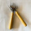 Beverage Ice Cube Pick Tool Alloy Ice Pick With Wooden Handle Kitchen Ice Cube Crushing Tool 3