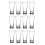 12 Flared Shot Glasses 60ml Mini Tasting Glass 1