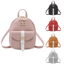 Lady Mini PU-Leder Umhängetasche, kleine Rucksack 17x8x19cm