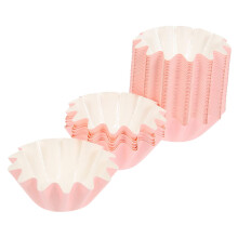 200pcs Greaseproof Cupcake Liners FlowerShaped Muffin Wrappers Disposable Paper Baking Cups for Parties and Events