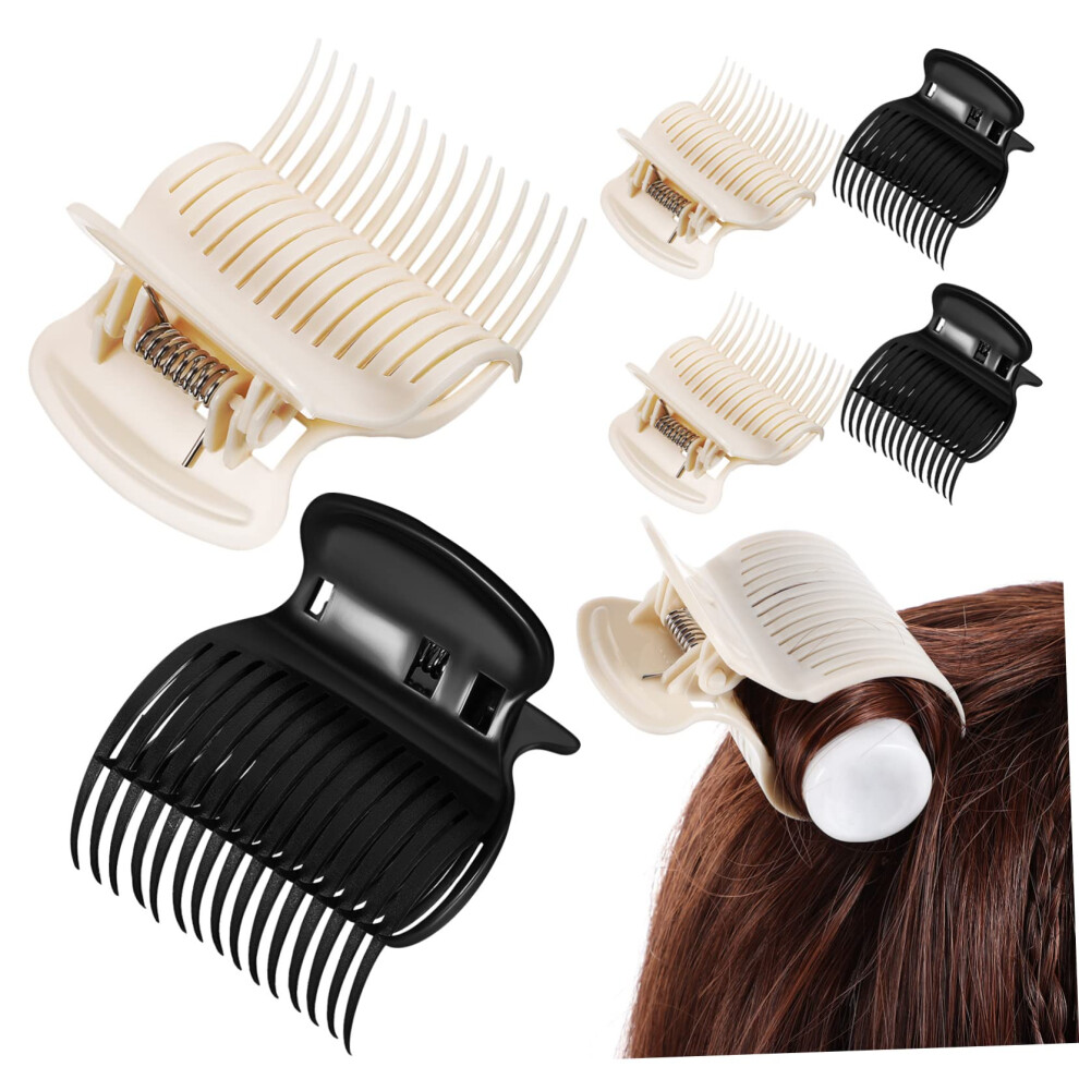 12 Pcs Hot Roller Claw Clips for Hair Styling, Firm Grip No Mark Hold, Reusable Durable Design