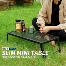 stk utendørs piknikbord multifunksjonelt sammenleggbart avløp piknikbord oppbevaring sammenleggbart nettbord utendørs grillbord campingnettbord