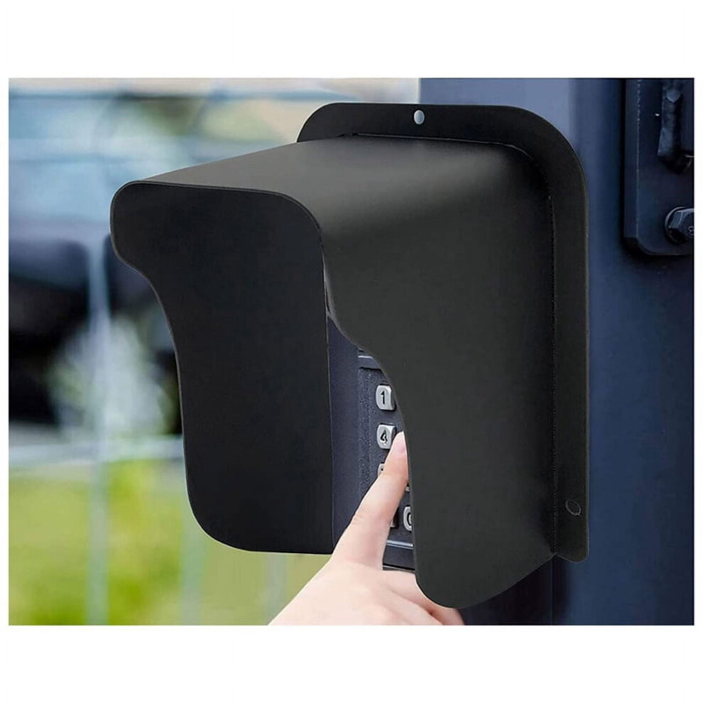 Doorbell Rain Cover Set, Keypad Cover,Metal Doorbell Protector Cover, Compatible With Most Video Doorbell. 9173940153066