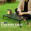 1pc outdoor picnic table multifunctional folding drain picnic table storage folding net table outdoor barbecue table camping net table 2