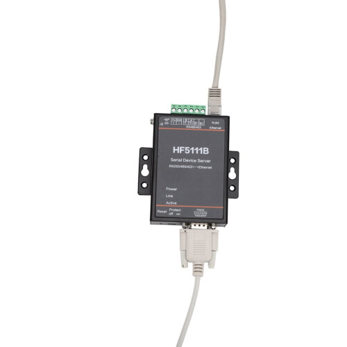Eatbuy For HF 5111B Serial Server, 2MB Flash Supporting Webpage Mode 921600 Bps Ethernet Serial Server Real Time Operating System for Home for Office 1