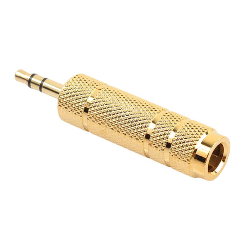 CHAXIN Mikrofon-Adapterstecker: 6,35-mm-Buchse auf 3,5-mm-Stecker 2
