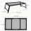 1pc outdoor picnic table multifunctional folding drain picnic table storage folding net table outdoor barbecue table camping net table 7