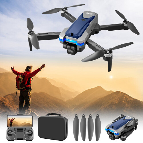 Κιτ μίνι FPV Drone RnemiTe-amo με κάμερα, κινητήρα χωρίς ψήκτρες, 3 κάμερες, αντοχή στον 1