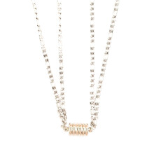 Amosfun1Set Collana creativa con vite Accessori per clavicola Gioielli per il collo Ciondolo per il collo