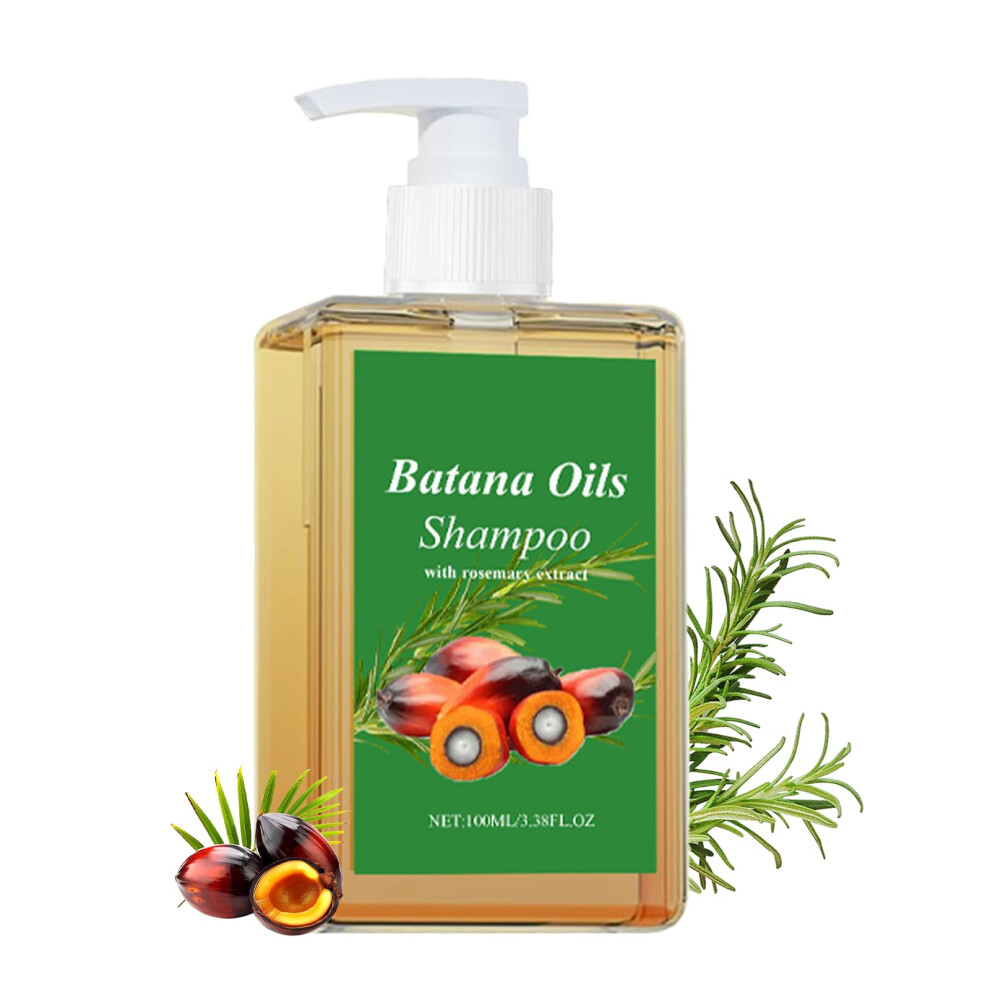 Batana Oil Shampoo for Hair Growth with Rosemary Extract, Deep Nourishment, 100ML