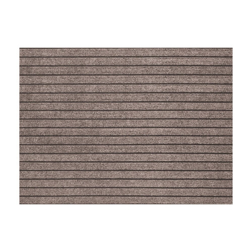 Stilvolle und strapazierfähige Fußmatte aus Polyester, einfarbig oder gestreift, zuschneidbar, passend zur Eingangsbereich-Dekoration, Geschenkidee