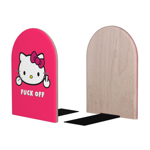 2 πακέτα βιβλιοστάτες Hello Kitty χαριτωμένο πώμα βιβλίου κινουμένων σχεδίων βαρέως 1