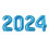 40 ιντσών 2024 Μπαλόνια με αριθμούς, μπαλόνια με αριθμούς από foil για παραμονή 1