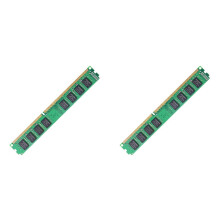 2x DDR3 2GB 1333MHz Memória RAM para Desktop PC3-10600 1.5V 240 Pinos DIMM Compatível com 1066