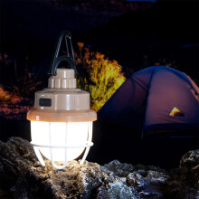 Luzes portáteis de LED recarregáveis Donemore para barraca com gancho de clipe, compatíveis com camping, trilhas, mochilão, pesca e quedas de
