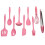 Chef Craft Premium Silikon-Bratlöffel, 28 cm, Rosa 4