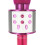 Karaokemicrofoon met luidspreker / Karaoke met microfoon - Bluetooth roze 4