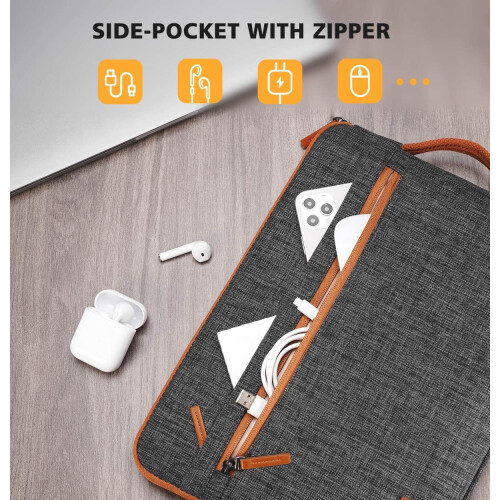 Capa para laptop de 17 polegadas resistente à água, bolsa de mão para computador compatível com LG gram17 2022/Predator PH717-71-746 / 1