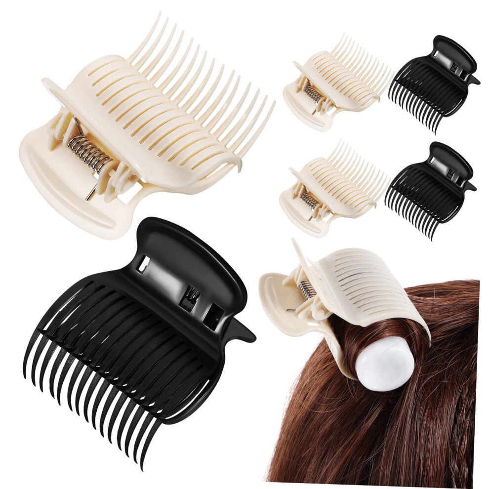 12 Pcs Hot Roller Clips Heat Resistant Hair Curler Clamps for Secure Curl Hold and Styling