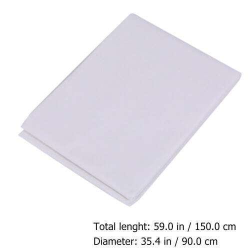 1pc Pure White Background Cloth Photography Backdrop Scene Background Prop 1