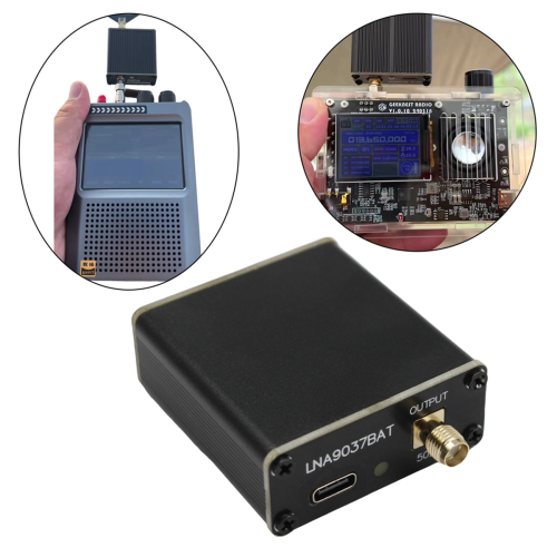Aimplitheoir RF LNA 100K-6GHz Aimplitheoir Íseal-Torann Lánbhanda Aimplitheoir Comhartha Raidió LNA9037BAT 2