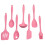 Chef Craft Premium Silikon-Bratlöffel, 28 cm, Rosa 2
