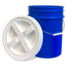 5-Gallonen-Eimer mit Gamma-Seal-Deckel, luftdicht, lebensmittelecht, BPA-freier HDPE-Kunststoff, robuster 90-Mil-Eimer, hergestellt in den USA (3