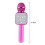 Lifetechs Bluetooth Wireless Microphone LED Lights Handheld Karaoke ABS Audio Microphone for KTV 5