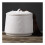 Small Ceramic Cremation Urn for Ashes White Matte Funeral Keepsake Jar Handcrafted Elegant Design 1