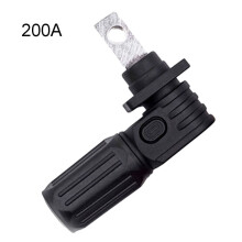 Batterij-energieopslagconnector 200A Batterij-aansluiting elleboogvoedingsconnector