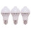 3X λάμπα E27LED με αισθητήρα κίνησης, λάμπα LED PIR με αισθητήρα κίνησης, 5W 1