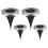 Lot de 4 lampes solaires LED 1