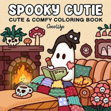 Pequeño rincón/Amigos acogedores/Monada espeluznante/Días cómodos/Hygge suave/Momentos de chicas Libro para colorear lindo y cómodo para adultos