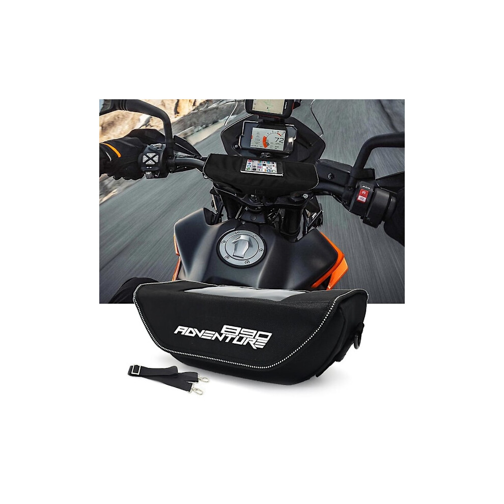 Motorcycle Handlebar Bag For Ktm 890 Adventure R 890adv 890 Adventure 890 Adv R 2020- 2023 Portable Waterproof Phone Bag have logo-image-OPC-PR29SMC-NEW