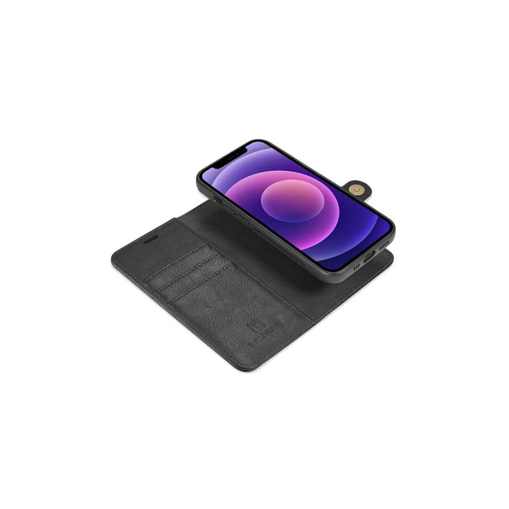 Mobile Wallet Magnetic Dg Ming Compatible With Iphone 13 Black 9149926038269