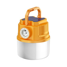 Wiederaufladbare LED-Campinglaterne von Fnyoxu mit 4 Lichtmodi, 3000-mAh-Powerbank, Schutzart IPX6, geeignet für Notfälle, Stromausfälle und den