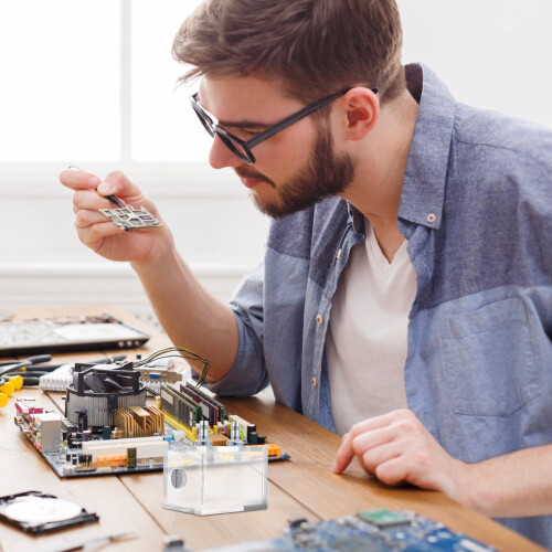 Computer-Wassertankkühler: Wasserkühlungsradiator für PC-CPUs 2