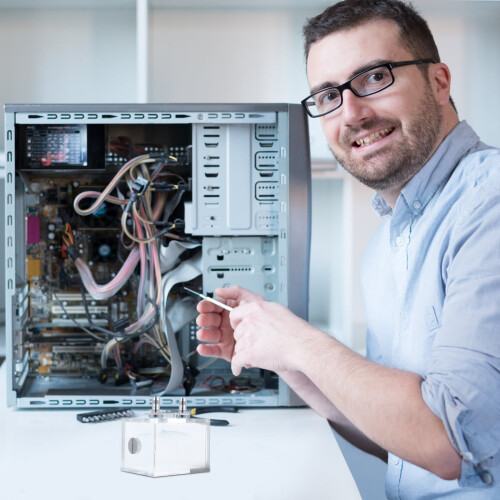 Computer-Wassertankkühler: Wasserkühlungsradiator für PC-CPUs 1
