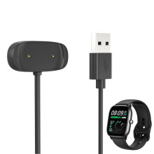 Laddningskabel för kompatibel med Amazfit GTS4Mini/Bip3/Bip3Pro smartklockatillbehör - Magnetisk reservladdningskabel med USB-sladd