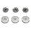 Compatibil cu Philips, compatibil cu Philips Hq9, cap de schimb, pachet de 3 3