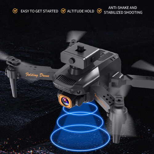 Kiplyki Mini Drone1080P Διπλή Κάμερα FPV HD, Κρατώντας Υψόμετρο, Λειτουργία Headless, Έναρξη με Ένα 2